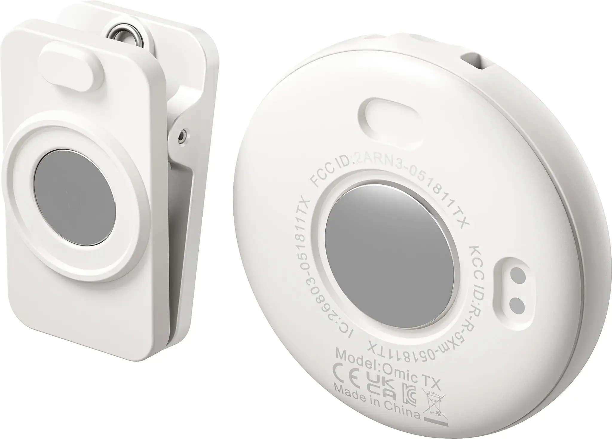 "Boya" belaidis mikrofonas "Omic Wireless Lightning", baltas