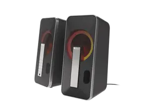 NATEC Genesis kompiuterio garsiakalbiai 2.0 Helium 100BT RGB USB