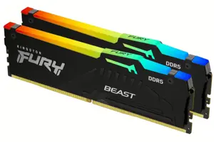 KINGSTON 64GB 5200MT/S DDR5 CL40 DIMM (KIT OF 2) FURY BEAST RGB