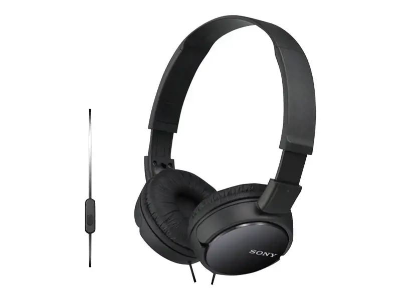 "Sony" MDR-ZX110, laidinės, 12 - 22000 Hz, muzika, 120 g, ausinės, juodos spalvos