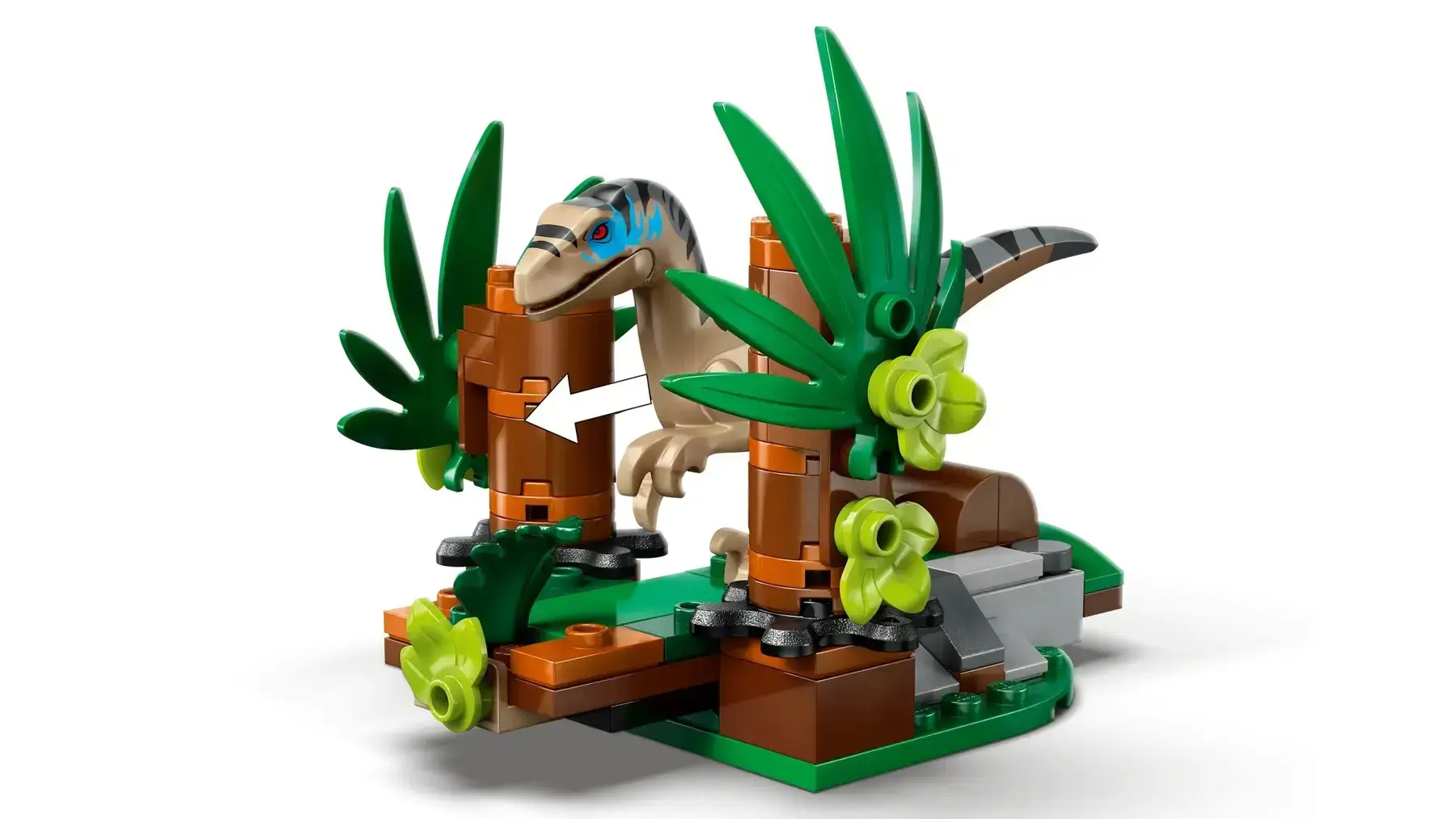 LEGO JURASSIC WORLD 76972 Raptor Off-Road Escape