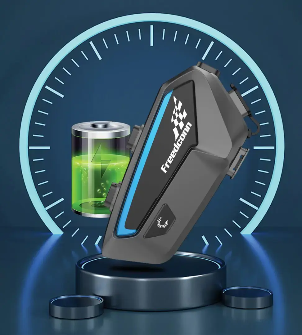 "FreedConn FX Motorcycle Intercom" juodas