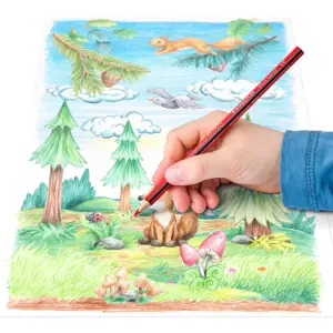 Spalvoti pieštukai Staedtler NORIS, 24 spalvos