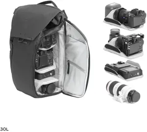 "Peak Design Everyday" kuprinė V2 30L, juoda
