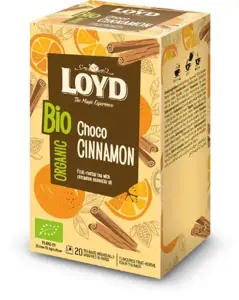 Ekologiška žolelių arbata LOYD Choco Cinamon, 20 x 2g