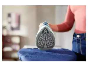 "Philips" 5000 serijos garų lygintuvas 2400 W, garų lygintuvas, "SteamGlide Plus" padas, 2 m, 180 g/min, mėlynas, 45 g/min