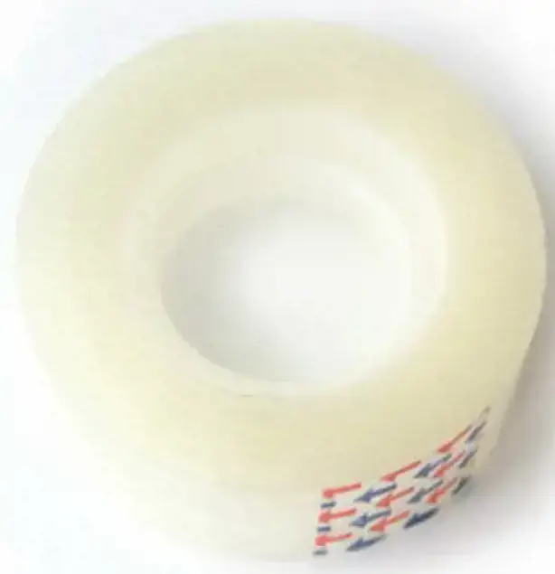 Lipni juostelė, 19 mm x 33 m, skaidri