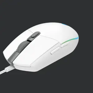 LOGITECH G203 LIGHTSYNC žaidimų pelė balta