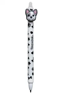 Automatinis trinamas rašiklis COLORINO šuniukai, įvairių spalvų, 0,5 mm
