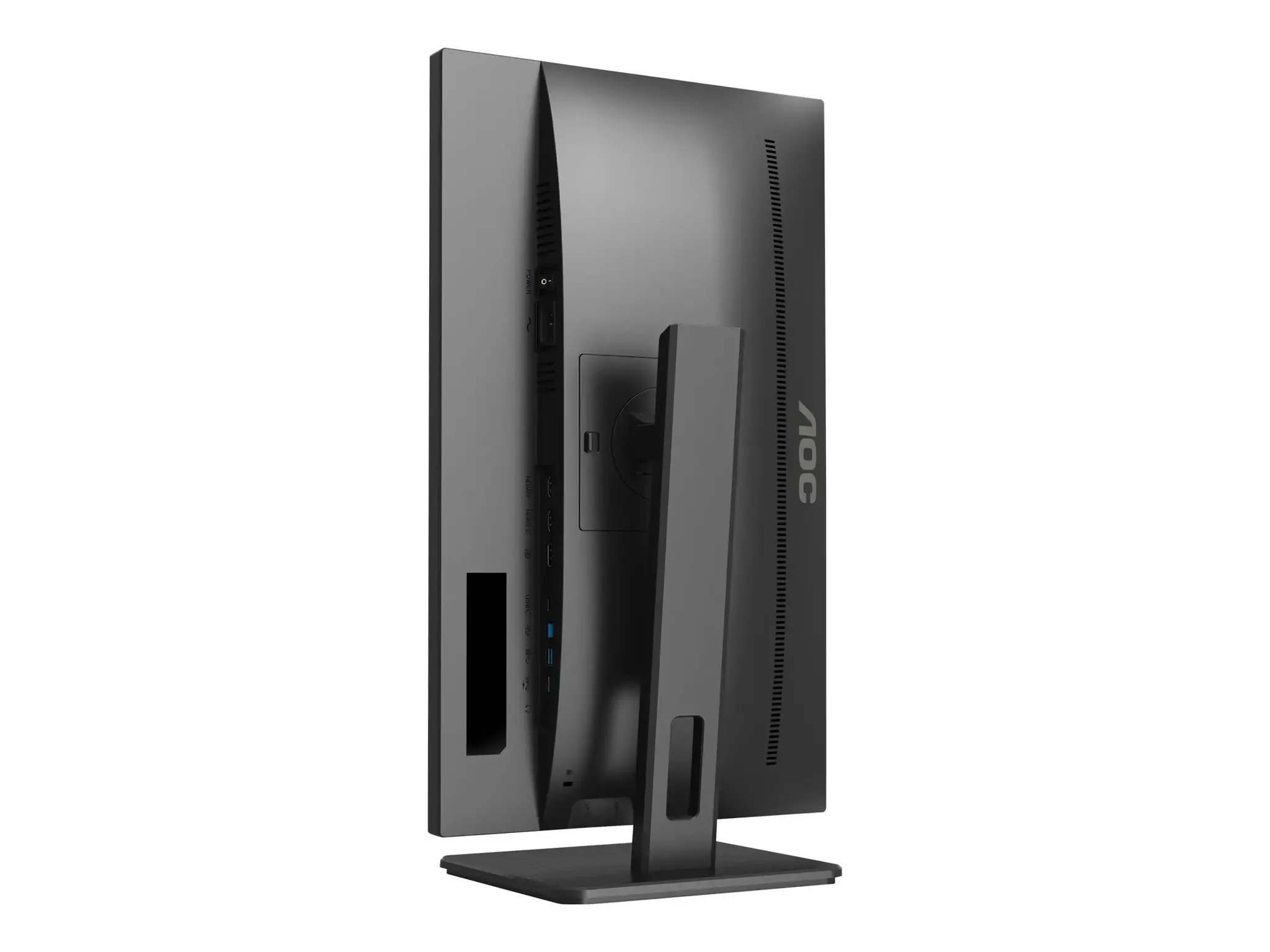 Monitorius AOC P2 Q24P2Q, 60.5 cm (23.8"), 2560 x 1440 pixels, Quad HD, LED, 4 ms, Black