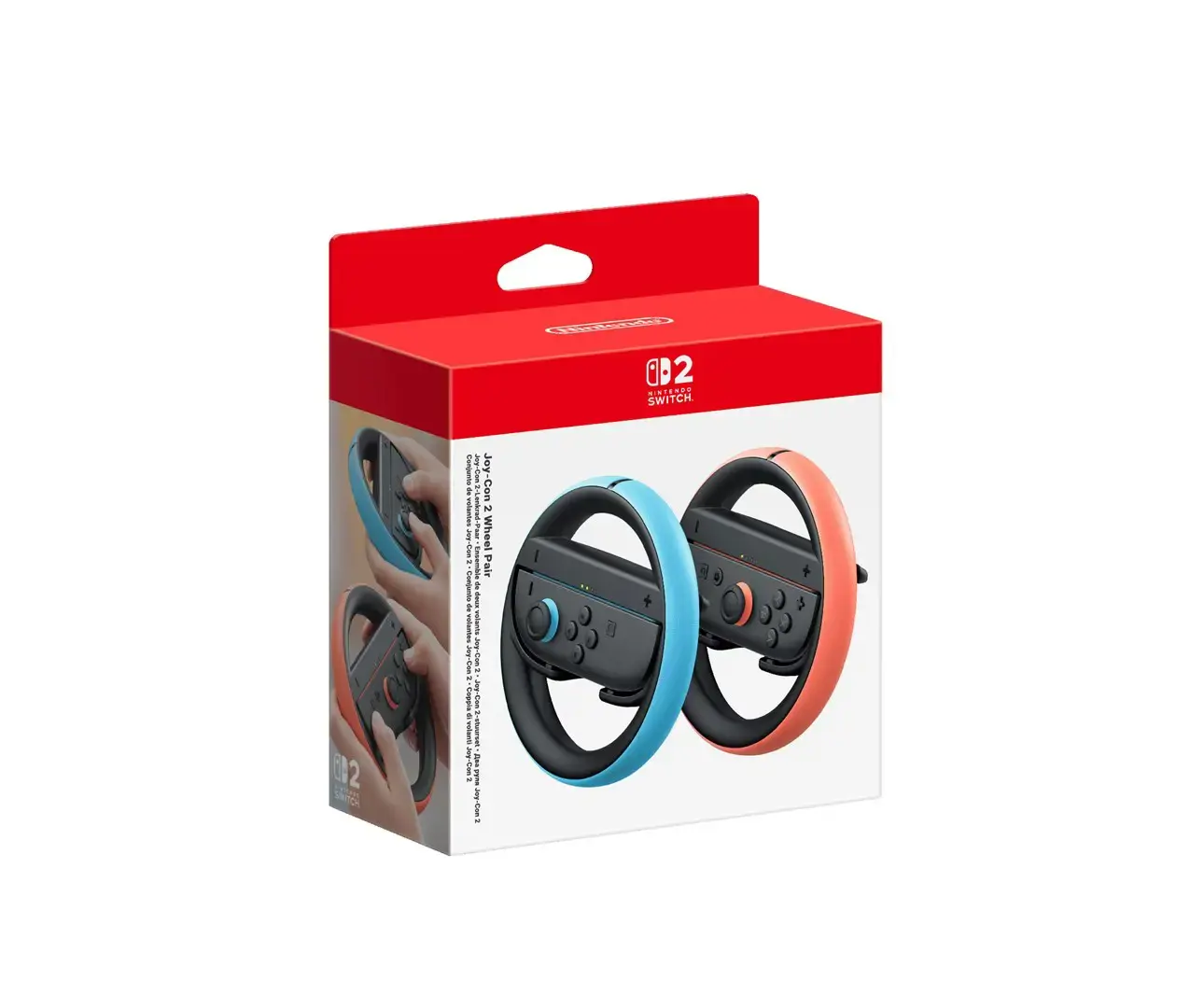 Nintendo Joy-Con 2 Wheel Pair Steering wheel set 2 pcs Blue, Red