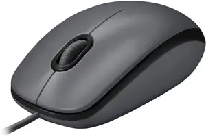 "Logitech" pelė M100, dvipusė, optinė, A tipo USB, 1000 DPI, juoda