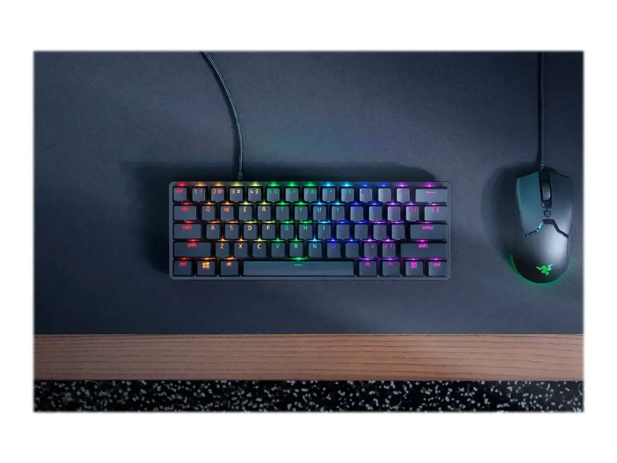 RAZER Huntsman Mini Purple Switch - JAV išdėstymo klaviatūra