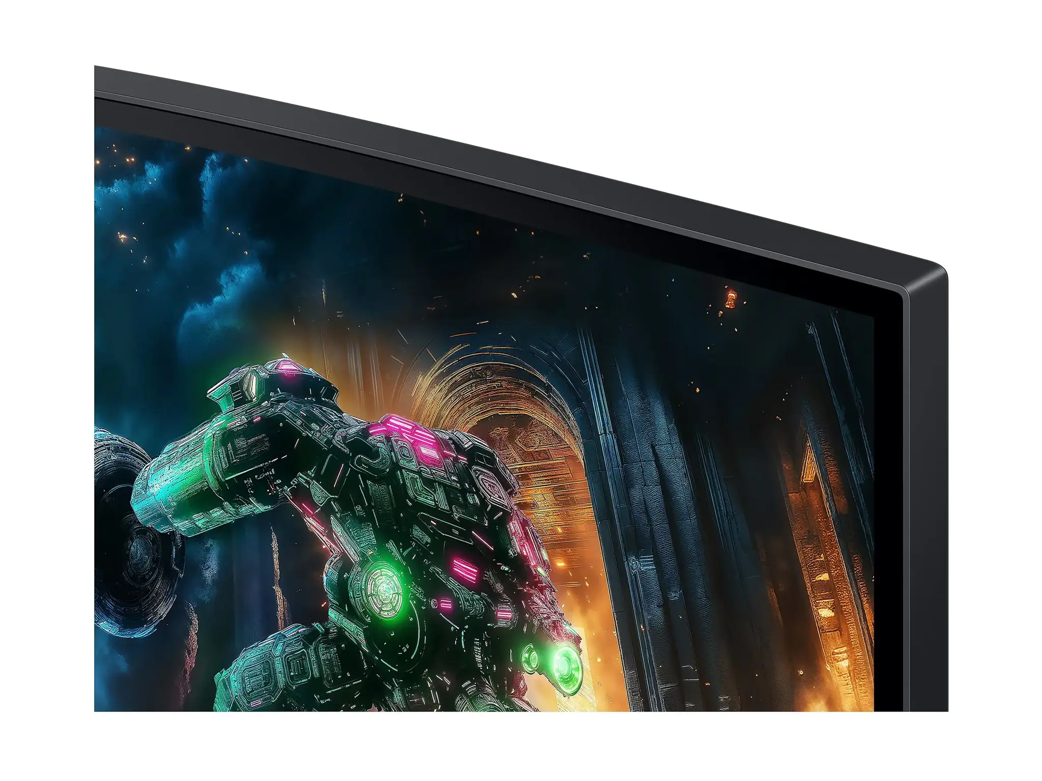 Samsung LS40FG750EUXEN 40" Curved Gaming Monitor Odyssey WUHD G7 G75F 5120x2160/21:9/350cd/m2/1ms, HDMI, USB, DP | Samsung