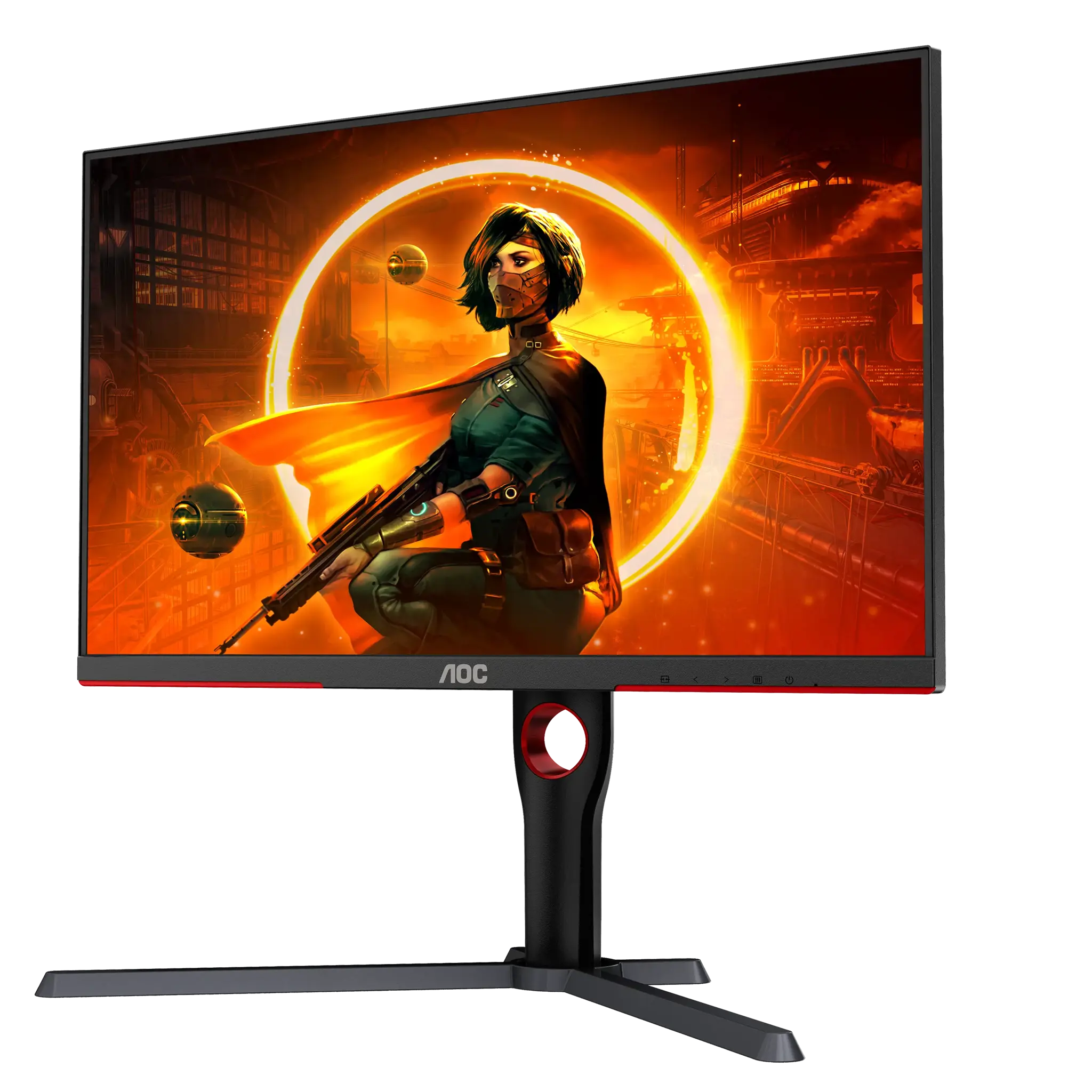 AOC G3 Q27G3XMN/BK, 68.6 cm (27"), 2560 x 1440 pixels, 2K Ultra HD, LED, 5 ms, Black