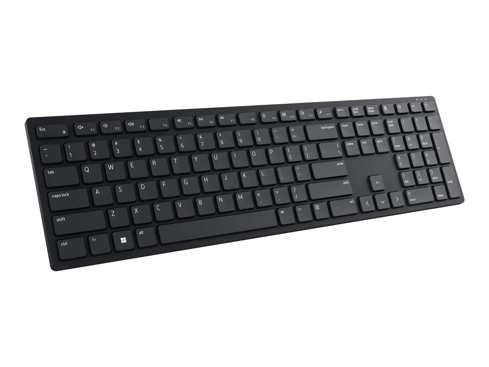 DELL KB500, pilno dydžio (100%), RF belaidis, QWERTY, juodas