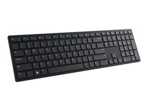 DELL KB500, pilno dydžio (100%), RF belaidis, QWERTY, juodas