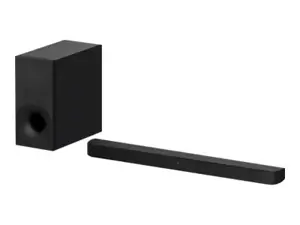 "Sony HT-S400", 2.1 kanalo, 330 W, "Dolby Digital", "Dolby Dual Mono", aktyvusis žemųjų dažnių garsiakalbis, belaidis, juodas
