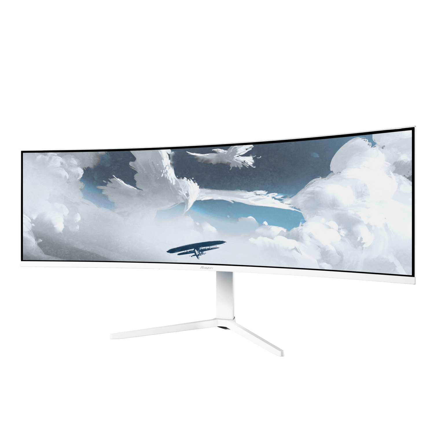 Arozzi Nova | 49 " | VA | 32:9 | 165 Hz | 4 ms | 5120 x 1440 pixels | 350 cd/m² | HDMI ports quantity 2 | White