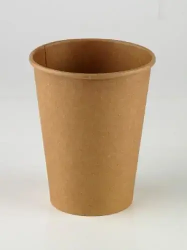 Vienkartiniai puodeliai KRAFT, popierius/PE, 355 ml, D 90 mm, 50 vnt