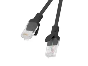 LANBERG PCU5-10CC-1000-BK Lanberg Patchcord RJ45 kat. 5e UTP 10 m juodas