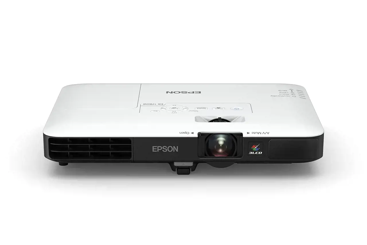 "Epson EB-1780W", 3000 ANSI liumenų, 3LCD, WXGA (1280x800), 10000:1, 16:10, 762-7620 mm (30-300")