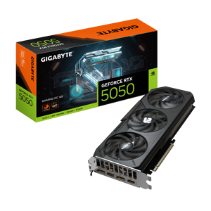 Vaizdo plokštė GIGABYTE GeForce RTX 5050 8 GB, GDDR6, GV-N5050GAMING OC-8GD 1.0