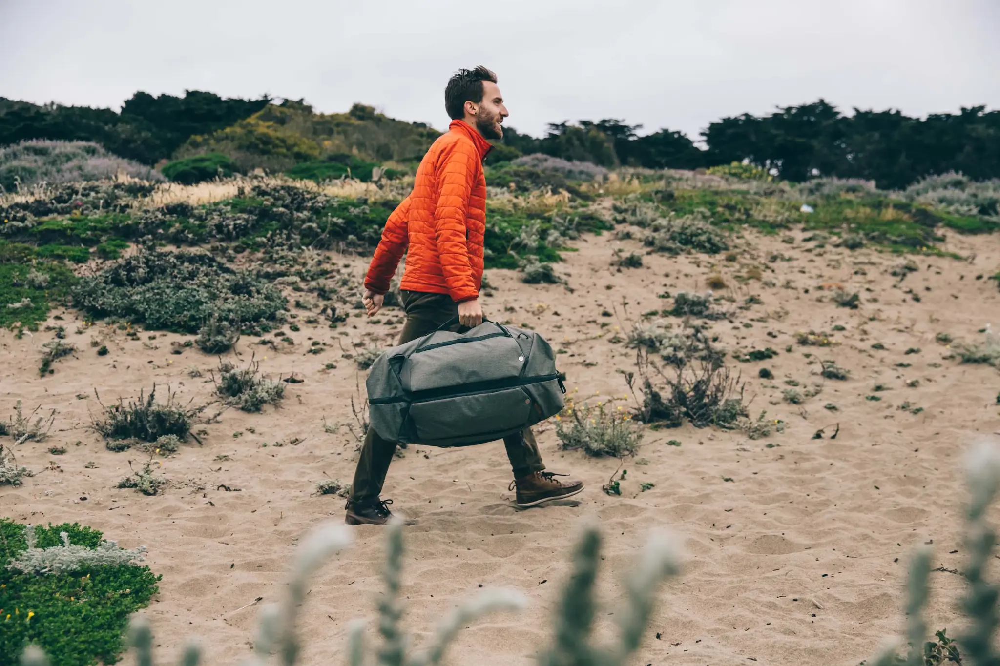 "Peak Design" kuprinė Travel DuffelPack 65L, šalavijas