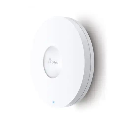 "TP-Link AX5400" lubinis "WiFi" prieigos taškas, 5400 Mbit/s, 574 Mbit/s, 4804 Mbit/s, 2500 Mbit/s, 2,4-5 GHz, IEEE 802.11a, IEEE 802.11ac, IEEE 802.11ax, IEEE 802.11b, IEEE 802.11g, IEEE 802.11n