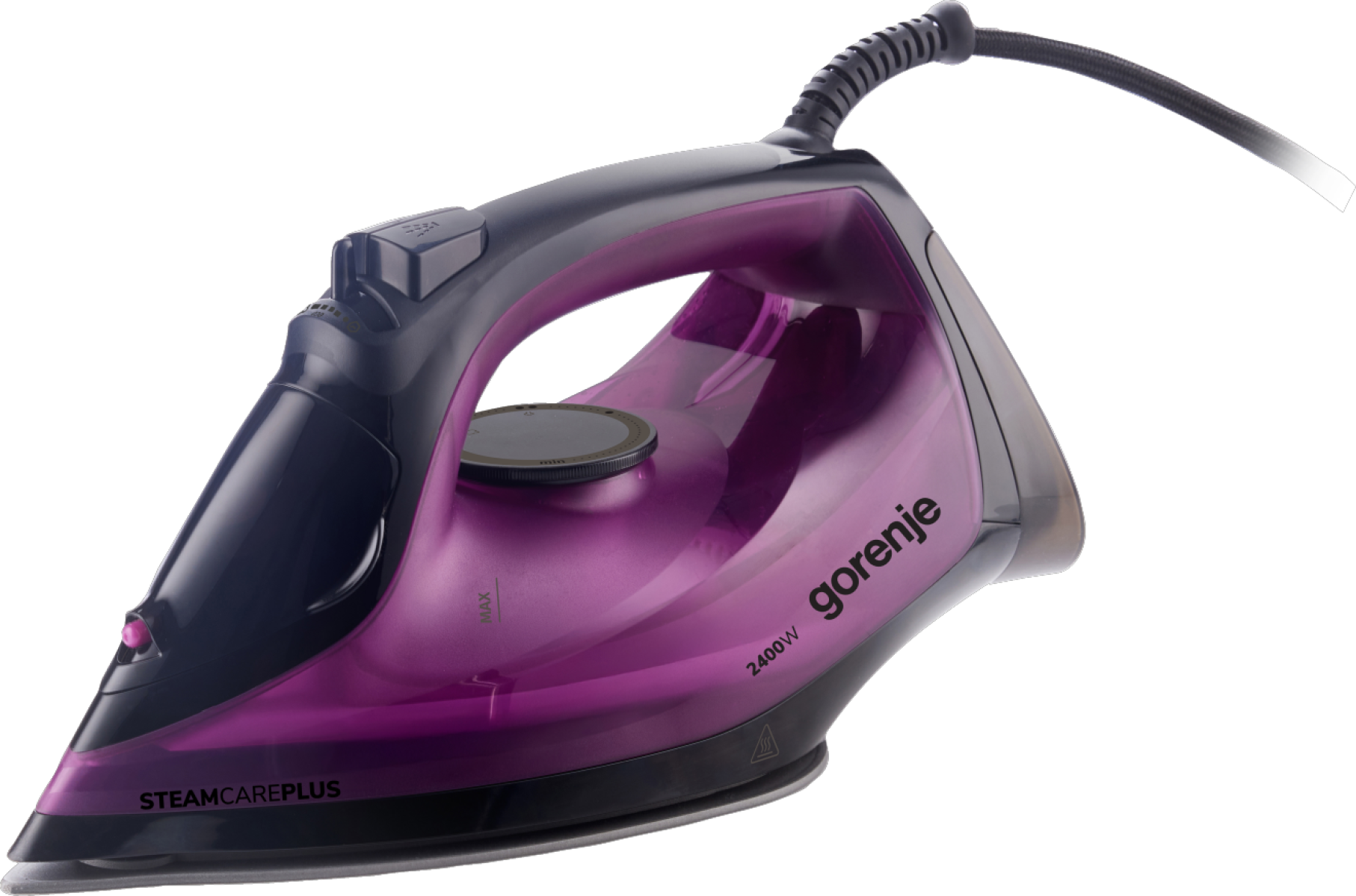 Gorenje SIK2400BKV | Steam Iron | 2400 W | Water tank capacity 450 ml | Continuous steam 40 g/min