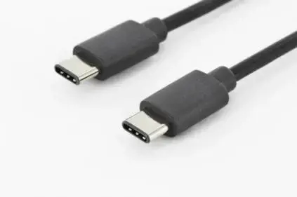ASSMANN USB Type-C jungiamasis kabelis C-C M/M tipo 1,8 m ilgio greitaeigis bl