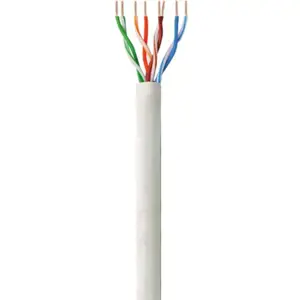 TECHLYPRO 022571 TechlyPro UTP Cat6 kabelis 4x2 su vijomis CCA 305 m dėžutė pilka