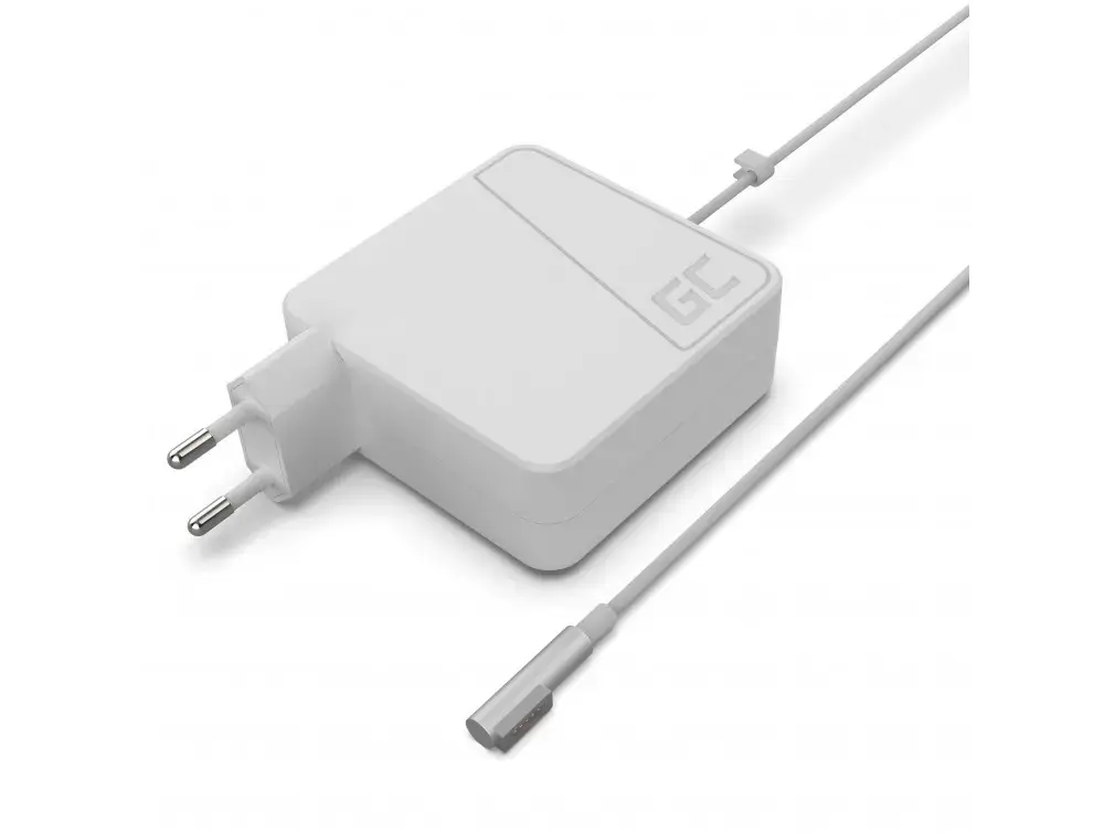 Green Cell Charger AC Adapter for Apple Macbook 60W / 16.5V 3.65A / Magsafe