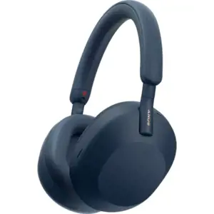"Sony" WH-1000XM5, laidinis ir belaidis, skambučiai / muzika, 4 - 40000 Hz, 250 g, ausinės, mėlynos spalvos