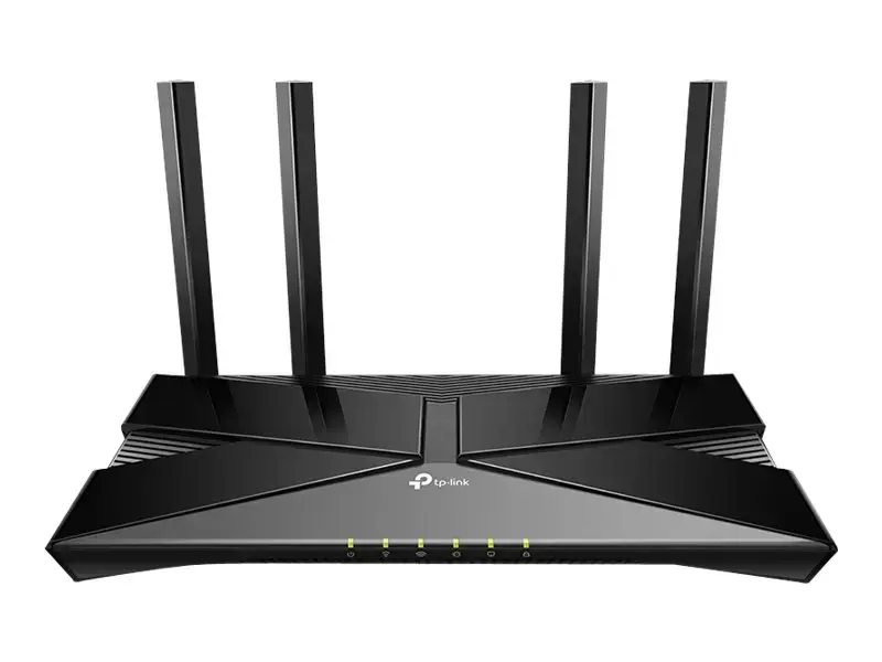 TP-Link AX1500 "Wi-Fi 6" maršrutizatorius, "Wi-Fi 6" (802.11ax), dviejų dažnių (2,4 GHz / 5 GHz), Ethernet LAN, juodas, stalinis maršrutizatorius