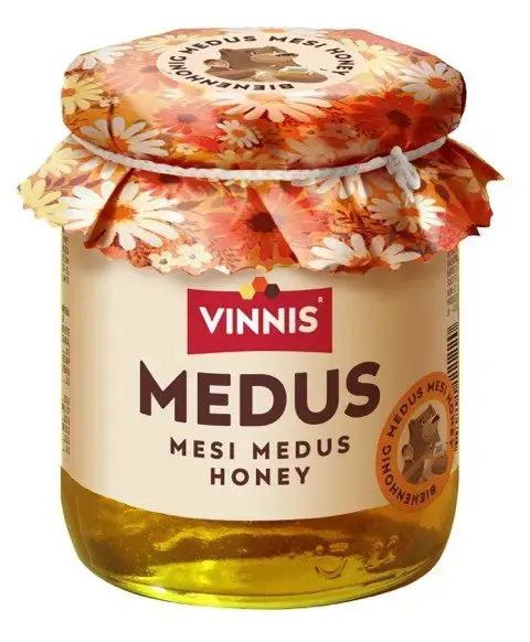 Medus VINNIS, įvairių žiedų, 0,5 kg