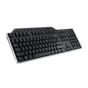 DELL KB522, pilno dydžio (100%), laidinis, USB, membraninis, QWERTY, juodas