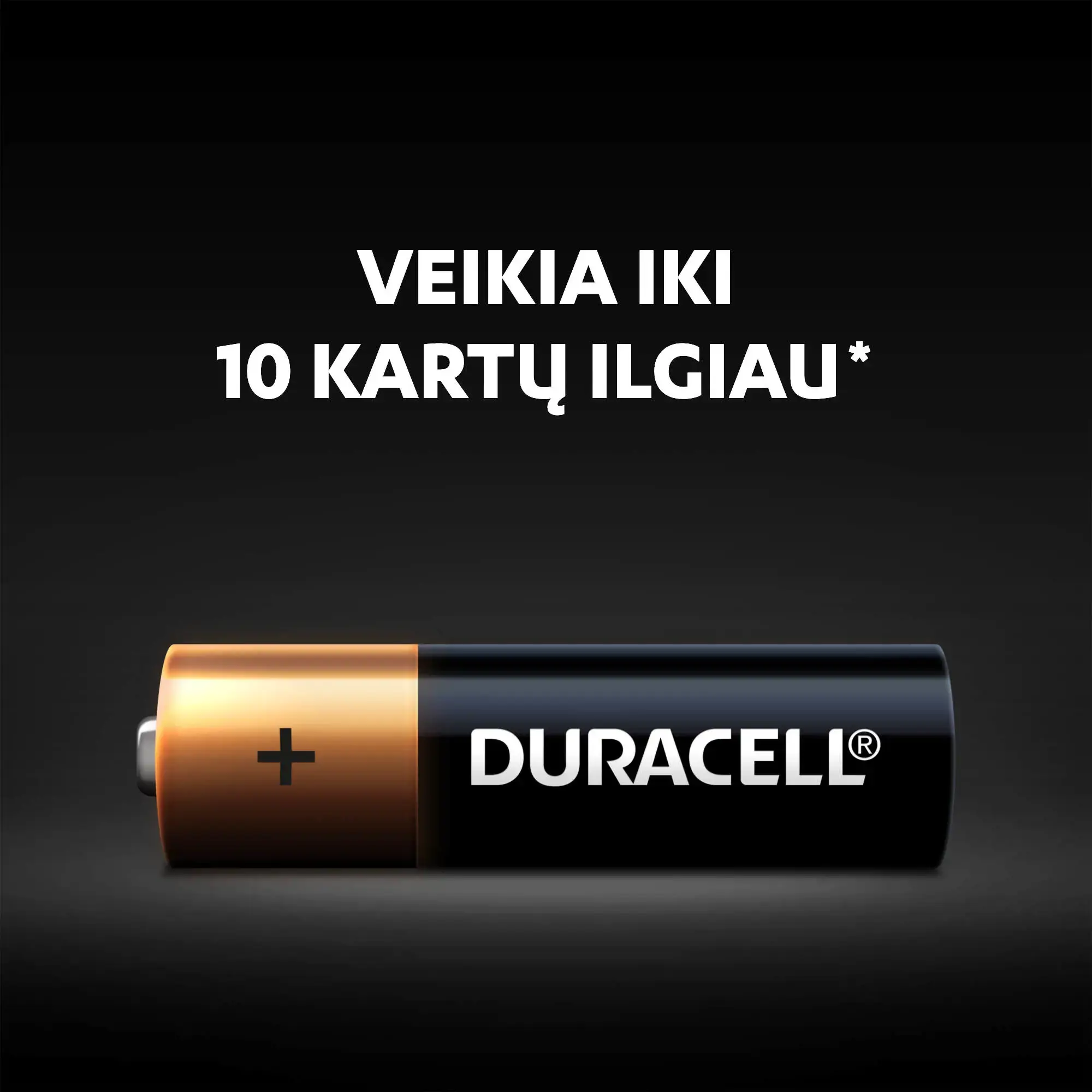Baterijos DURACELL AA, LR6, 8vnt