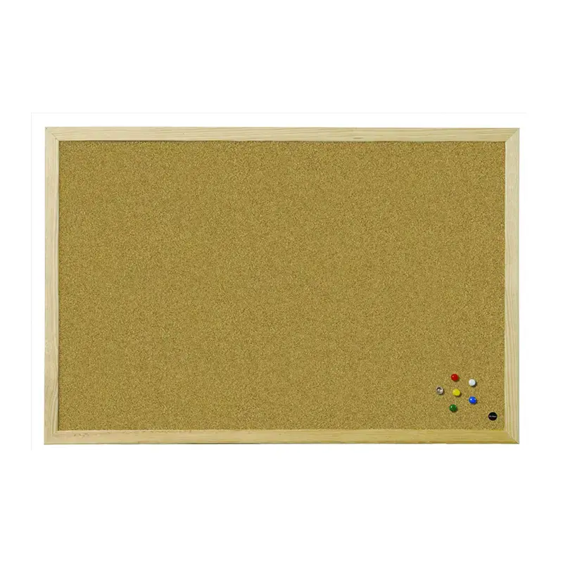 Kamštinė lenta BI-OFFICE BUDGET 40x30, pušies rėmas
