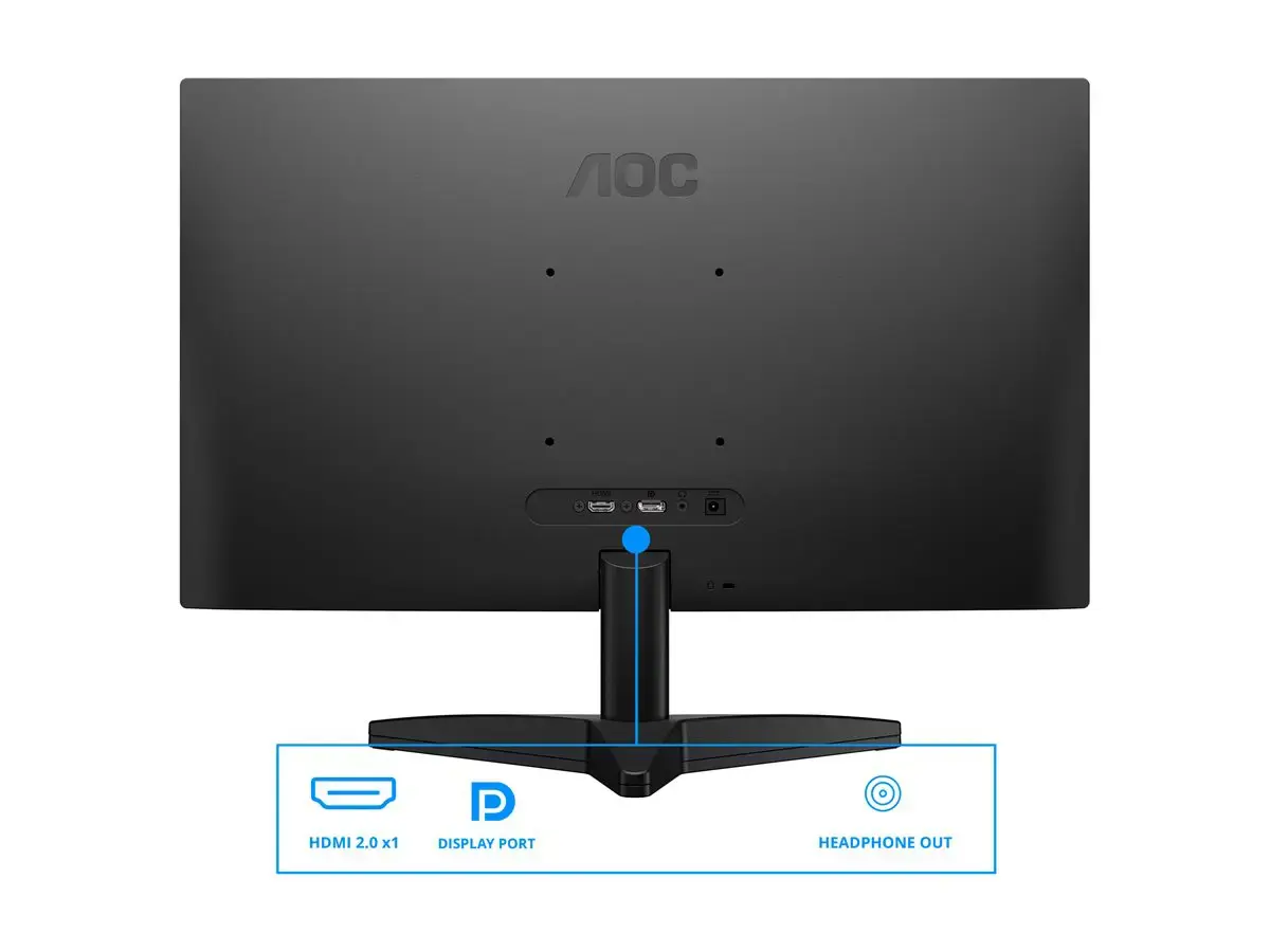 AOC | Q24B36X | 24 " | IPS | QHD | 16:9 | 144 Hz | 4 ms | 2560 x 1440 pixels | 300 cd/m² | HDMI ports quantity 1 | Black