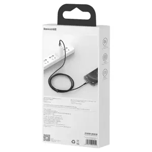 Baseus Tungsten Gold Cable USB to iP 2.4A 2m (black)