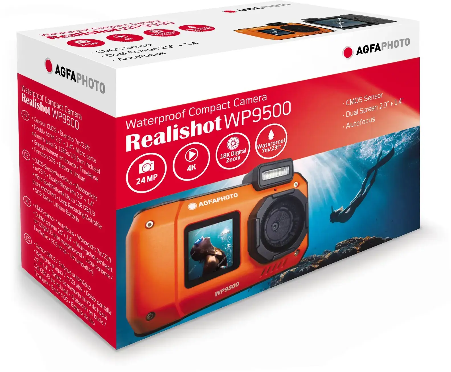 AgfaPhoto Realishot WP9500, orange