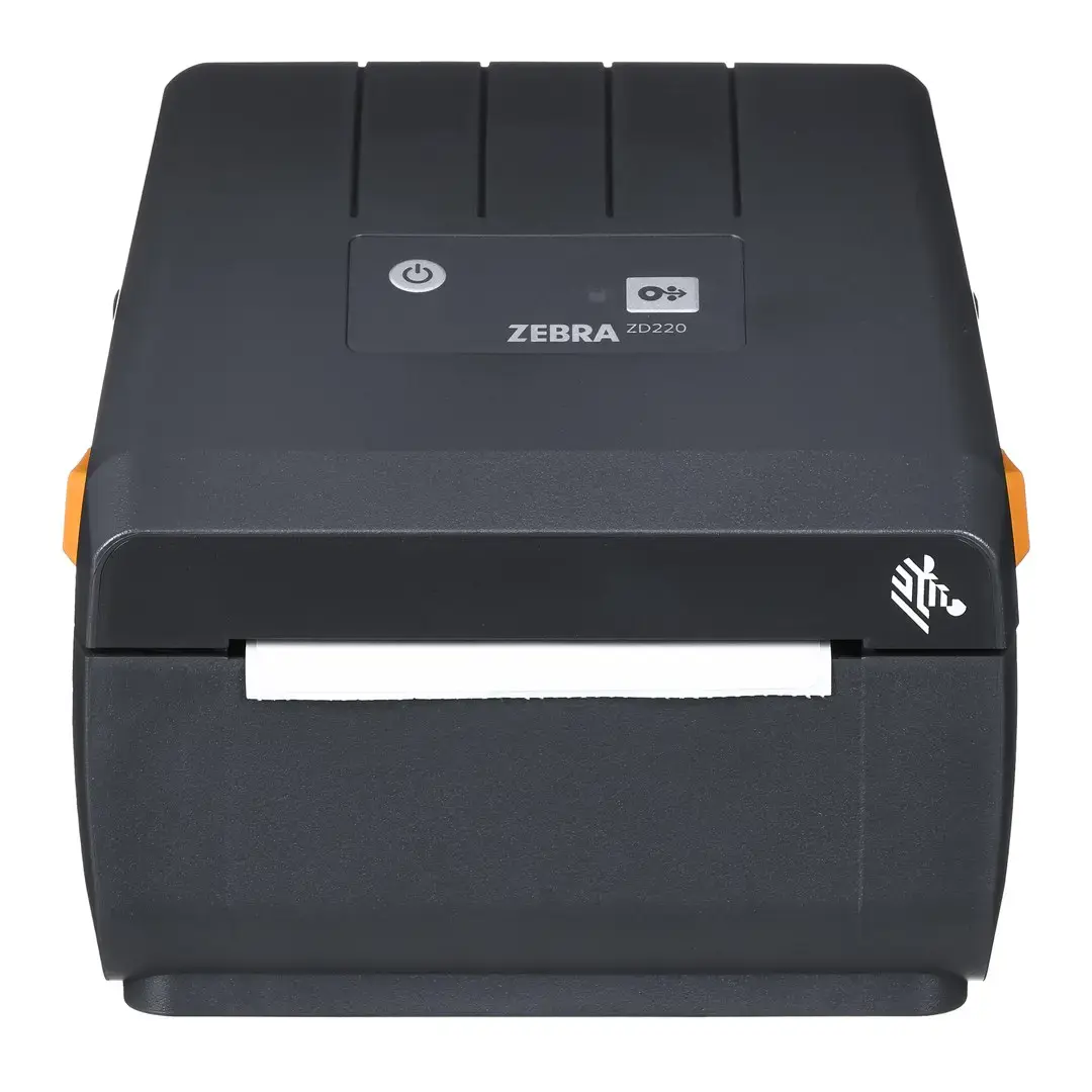 Zebra ZD220, Direct thermal, 203 x 203 DPI, 102 mm/sec, Wired, Black