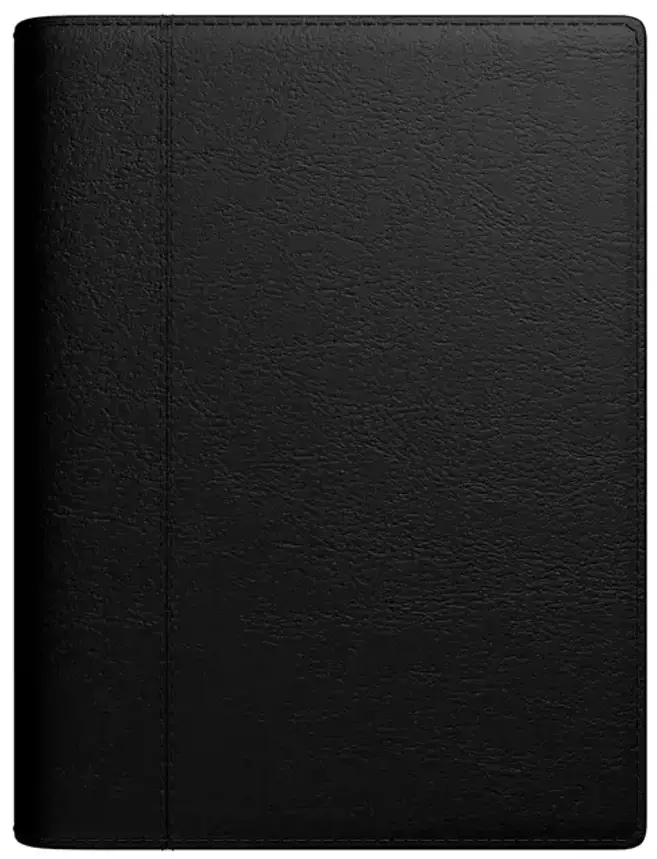 Kalendorius MANAGER Spirex Week 2025, A5, PU, juoda