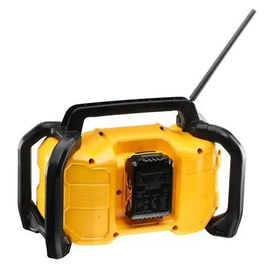 DeWALT DCR029-QW radijo imtuvas Nešiojamasis juodas, geltonas