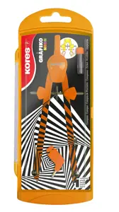 Skriestuvas KORES Grafiko Neon, su grafito dėžute