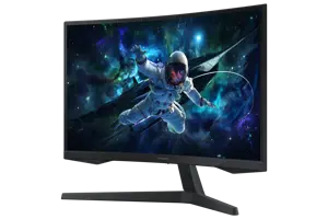Samsung G55C, 68.6 cm (27"), 2560 x 1440 pixels, Quad HD, LED, 1 ms, Black