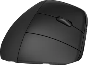HP 920 ergonomiška belaidė pelė, dešinioji ranka, vertikali konstrukcija, "Bluetooth" + A tipo USB, 4000 DPI, juoda