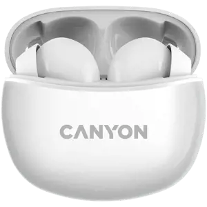 "Canyon" TWS-5 "Bluetooth" ausinės su mikrofonu, BT V5.3 JL 6983D4, dažnių diapazonas: 20Hz-20kHz, …