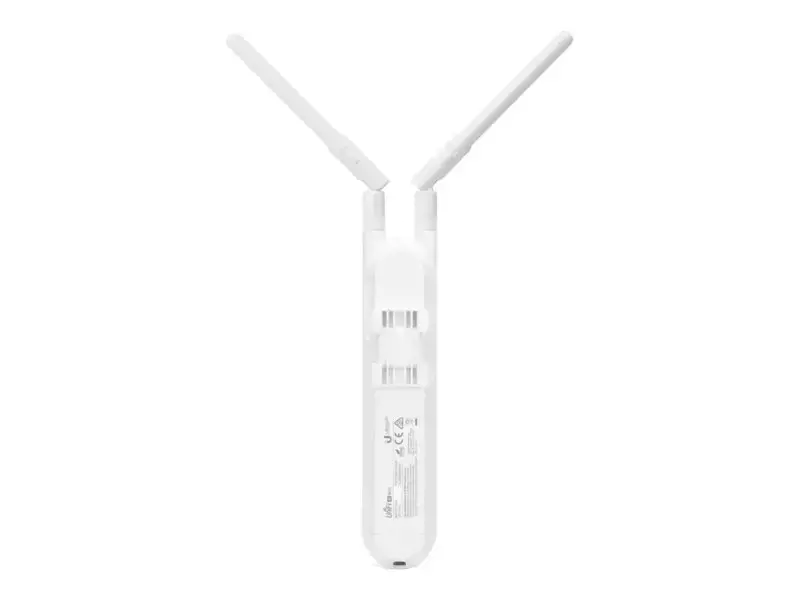 "Ubiquiti UniFi Indoor/Outdoor AP", kintamosios srovės tinklelis, 2x2 MIMO, 300 Mbps (2,4 GHz), 867 Mbps (5 GHz), pasyvusis PoE, 24 V, 2 išorinės dviejų juostų Omni antenos, sieninis/polinis/ greito tvirtinimo rinkinys, 250+ klientų vienu metu, ES